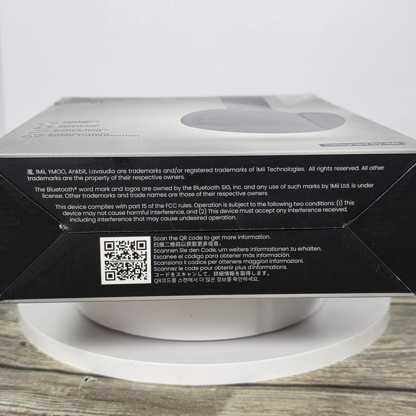 NIOB Lavales Bluetooth 5.2 Hybrid Active Noise Cancelling Headphones