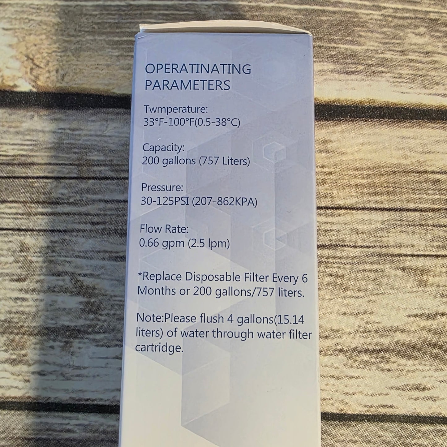 NIB New WATEN H2O Replacement Filter ULTRAWF 469999 Frigidaire Kenmore