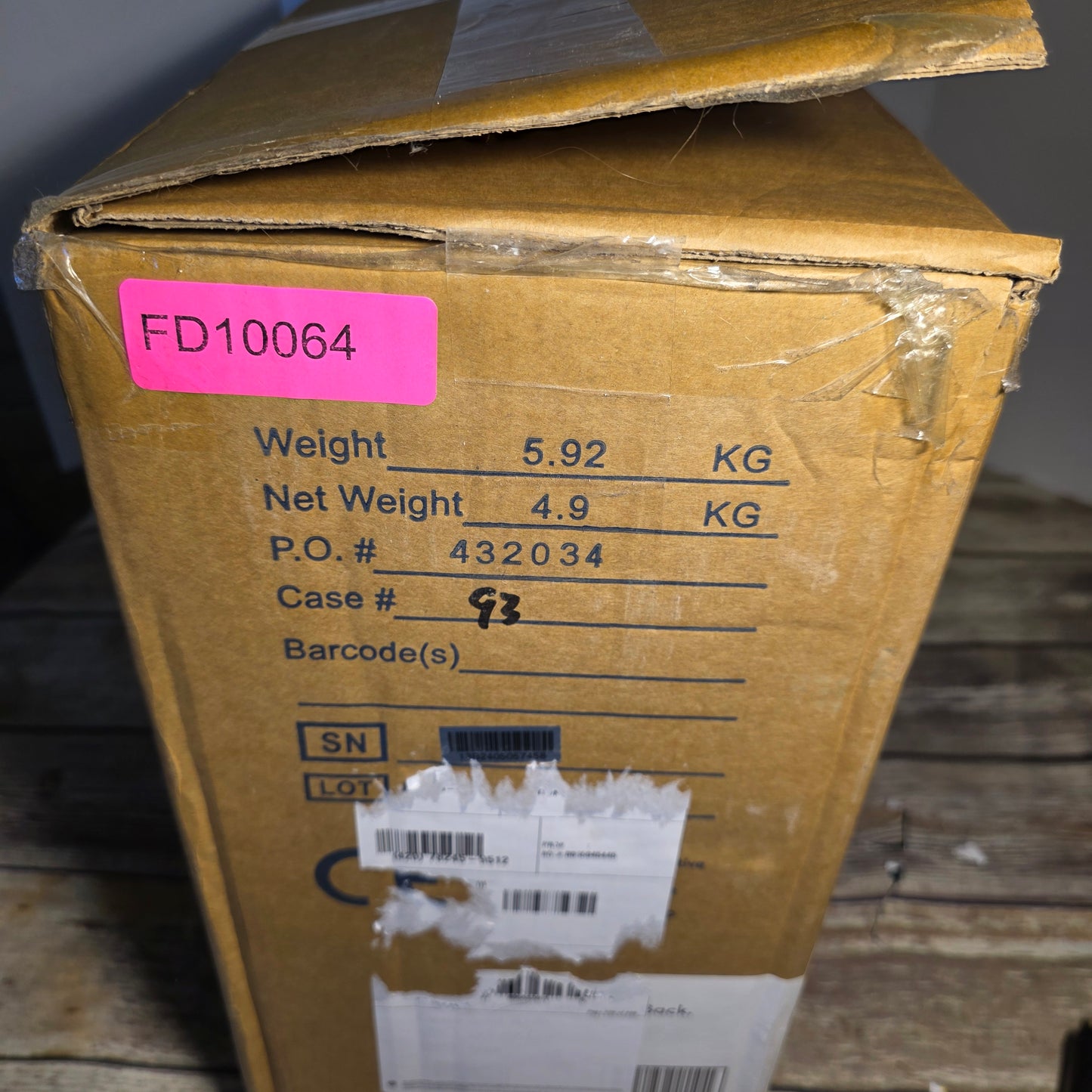 Open Box DRIVE Transfer Bench Tool-Free Back Legs Arms 12011-KD-1