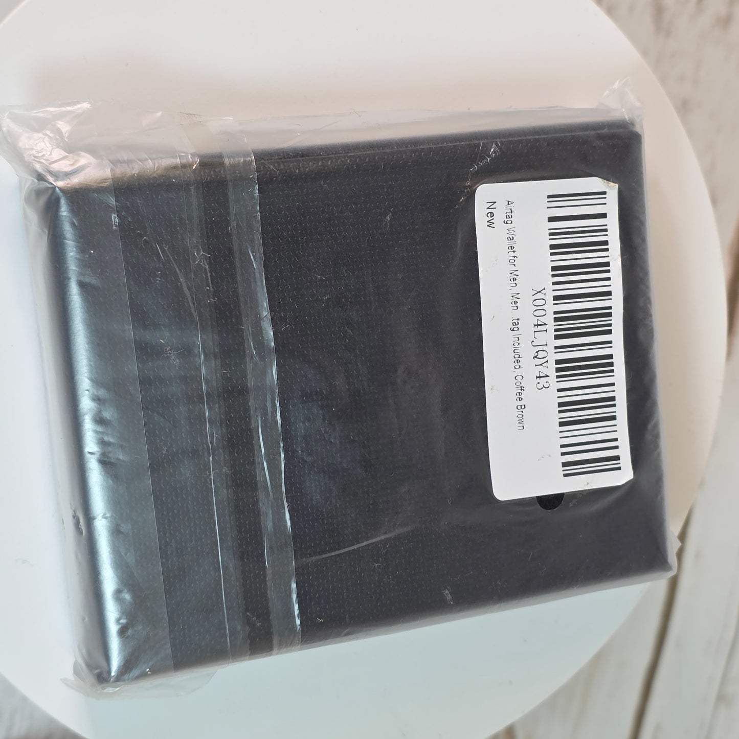 New KIMVES Minimalist Airtag Wallet Coffee Brown