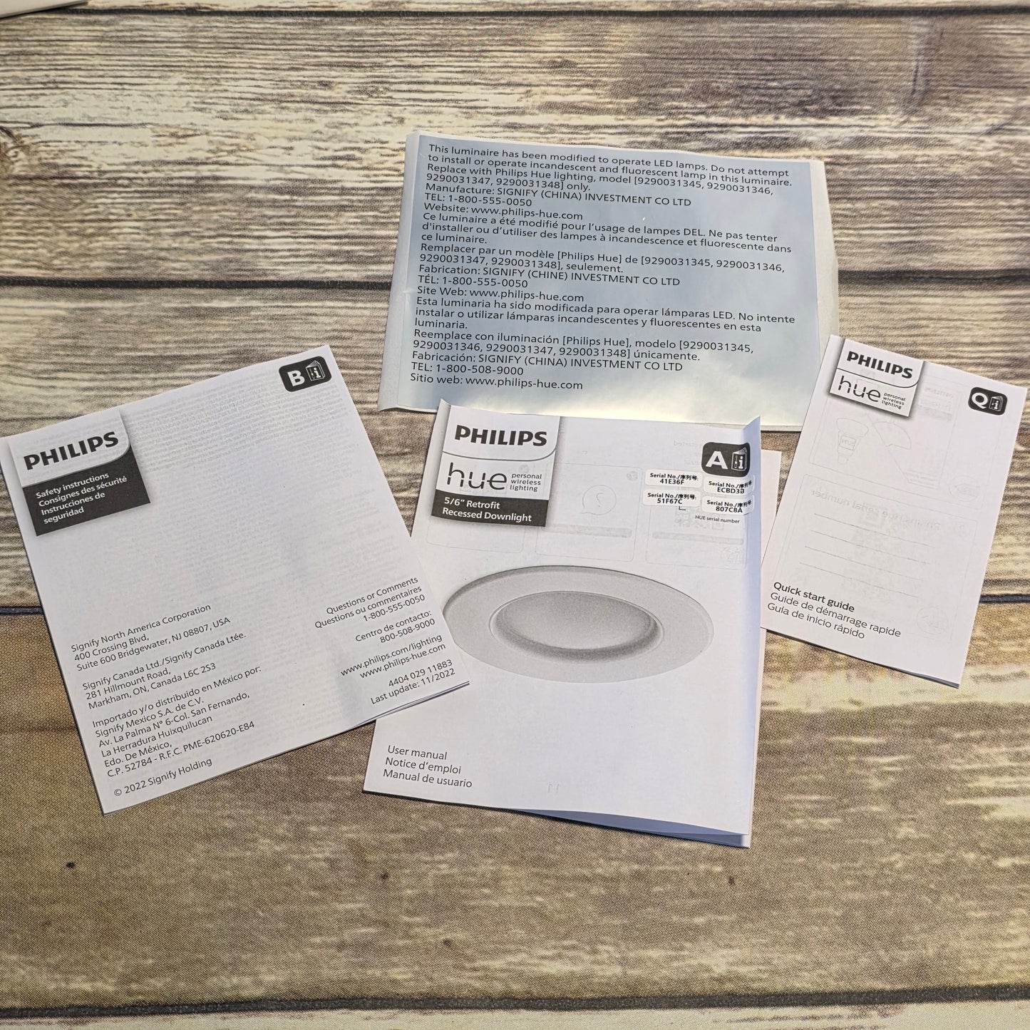 NIOB New PHILIPS hue Personal Wireless Lighting White Ambiance 5/6" Retrofit Recessed Downight Bluetooth Alexa Hey Google Compatible