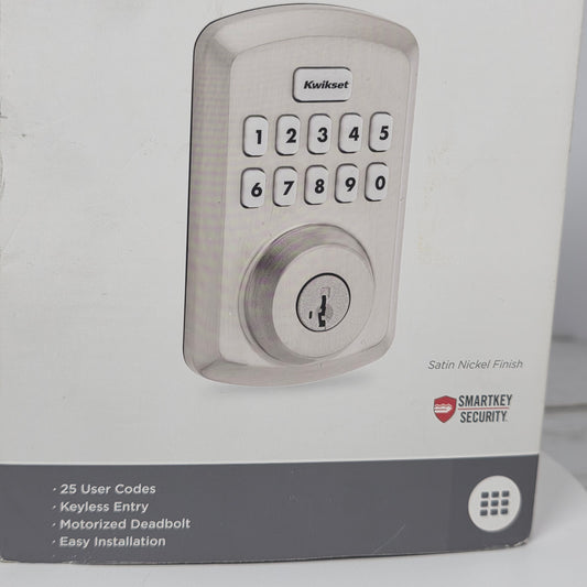 NIB New Kwikset Powerbolt 250 Keypad Electronic Lock