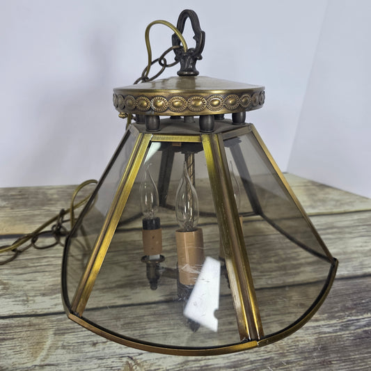 Vintage E-49335 Underwriters Laboratories, Inc LISTED ELECTRIC FIXTURE ISSUE NO. C-515,498