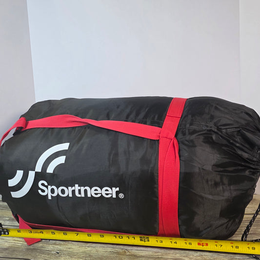 New Sportneer Double Sleeping Bag Black