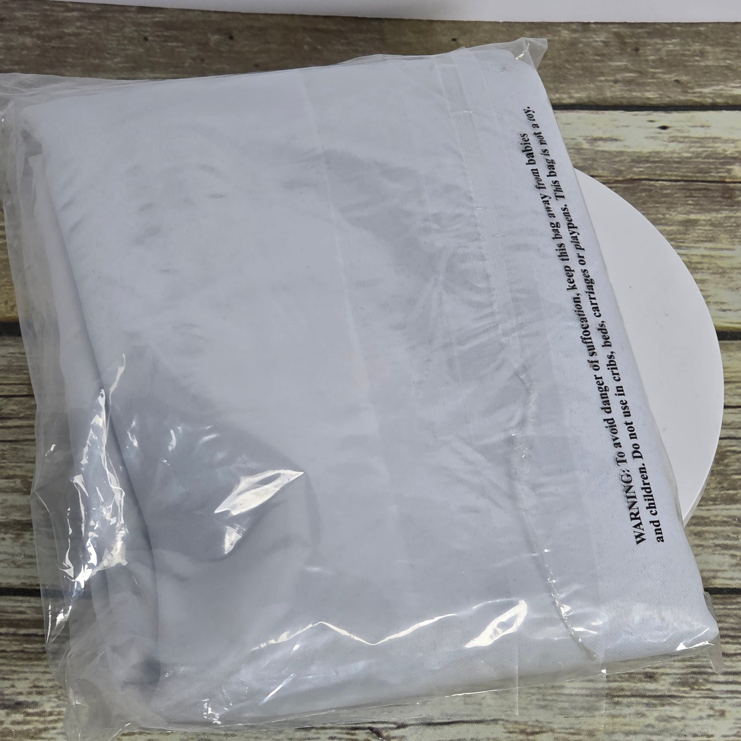 NWT New Mainstays Blackout Curtain Panel White 40x95"L