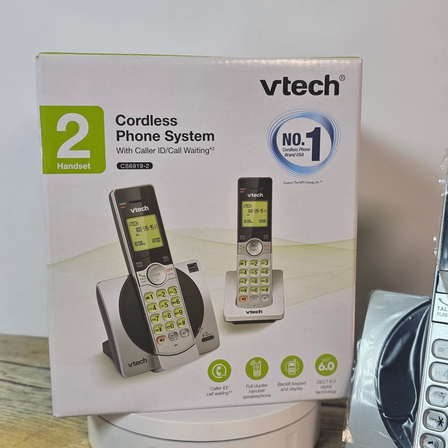 Vtech Cordless Phone System 2 Handset w/ Caller ID CS 6919-2