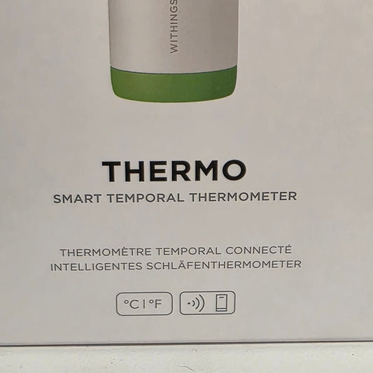 NIB New WITHINGS THERMO Smart Temporal Thermometer