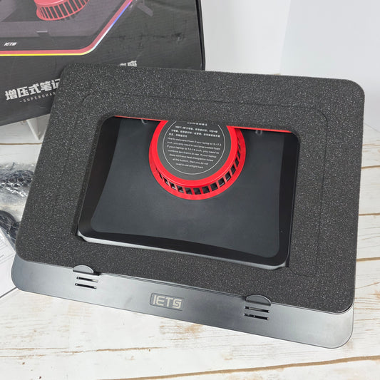 NIOB New IETS GT500V1 Supercharged Laptop Cooling Base 5000RPM