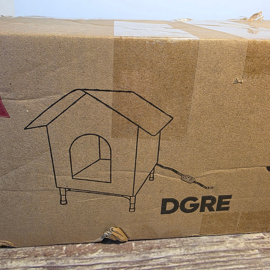 NIOB New Bestier DGRE Outdoor Heated Cat House Small P200145G-DGRE