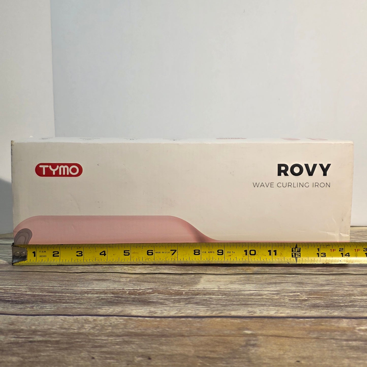 NIOB New TYMO Rovy Wave Curling Iron Pink Hair Styling Curling Iron Hair Crimper Waver - TYMO ROVY Beach Waves Curling Wand, Ionic Deep Waver Hair Curler Tool with Ceramic 3 Barrel for Women, Dual Voltage, Anti-Scald, Easy to Use, Pink, 1.25 Inch