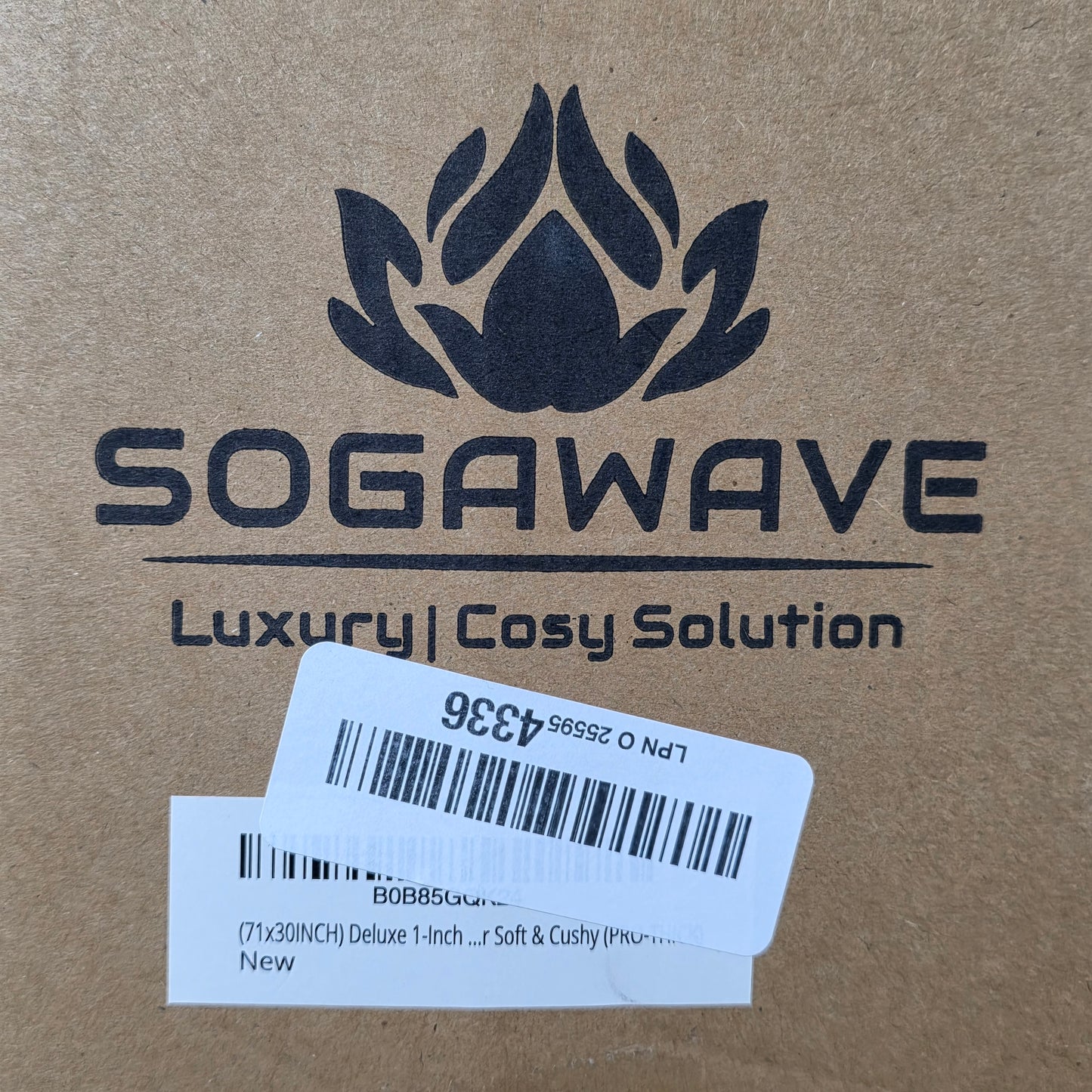 NIOB New SOGAWAVE Premier Plush Fleece Massage Table Warmer- 10 Heat Settings