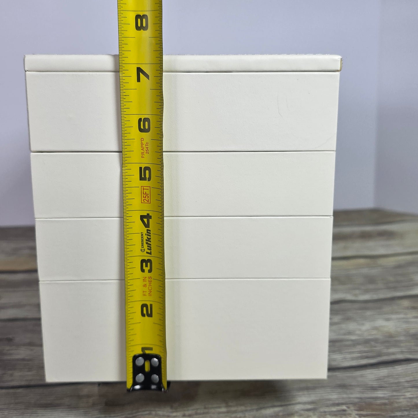 NIOB New SONGMICS Jewelry Box JBC164W01 White