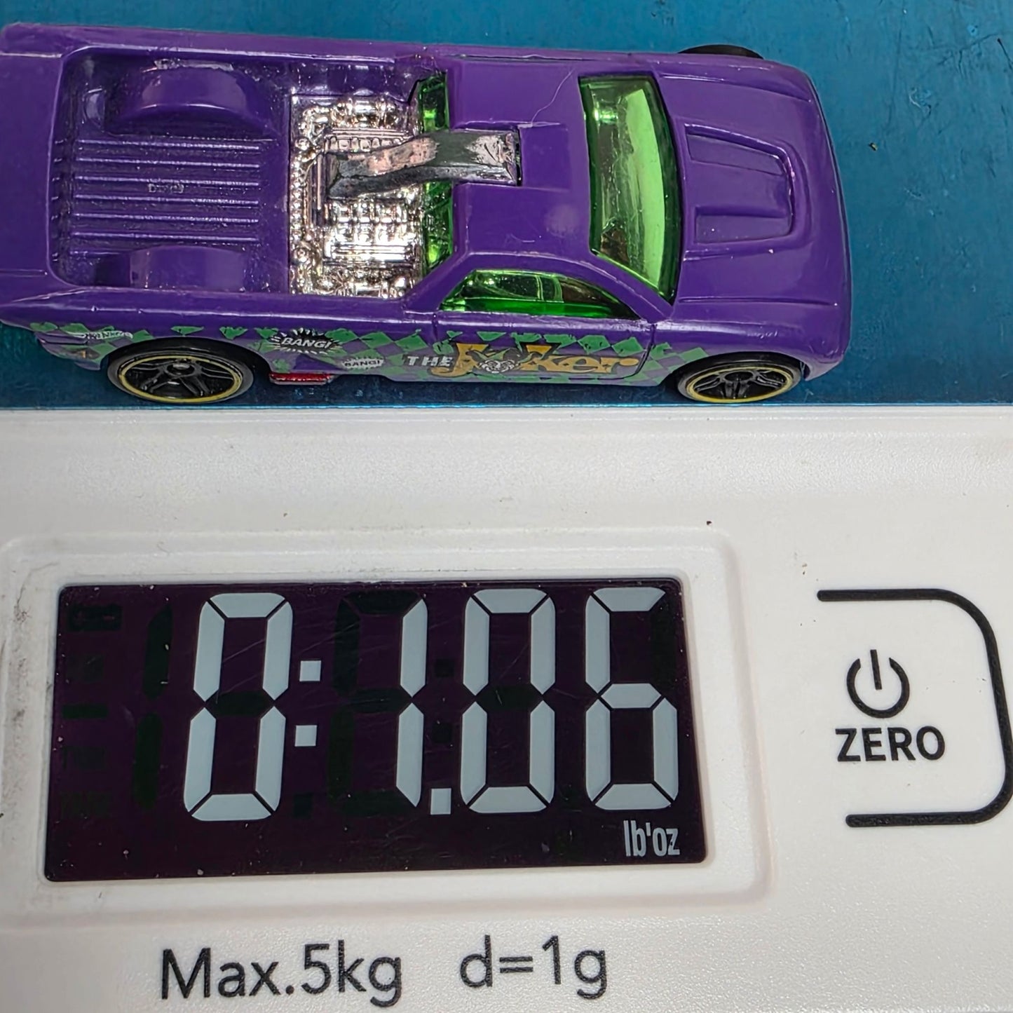 Vintage 2003 Hot Wheels Bedlam The Joker Purple