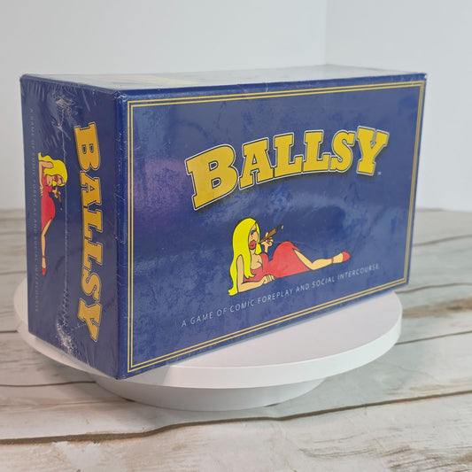 Ballsy Adult Party Card Game Comic Foreplay & Social Intercourse For 4-12 Players Ages 17+