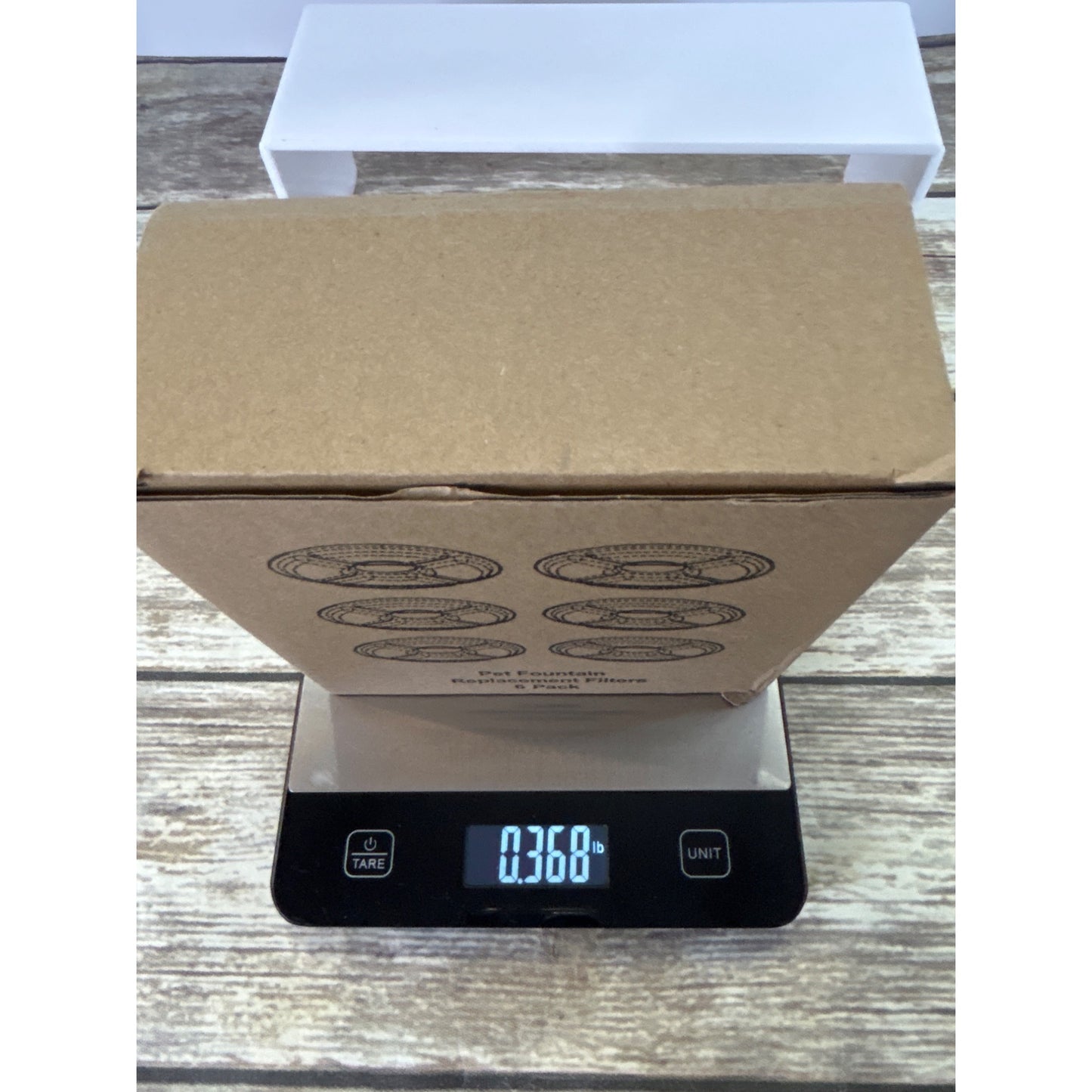 Pet Fountain Replacement Filters 6 Pack For Cats & Dogs