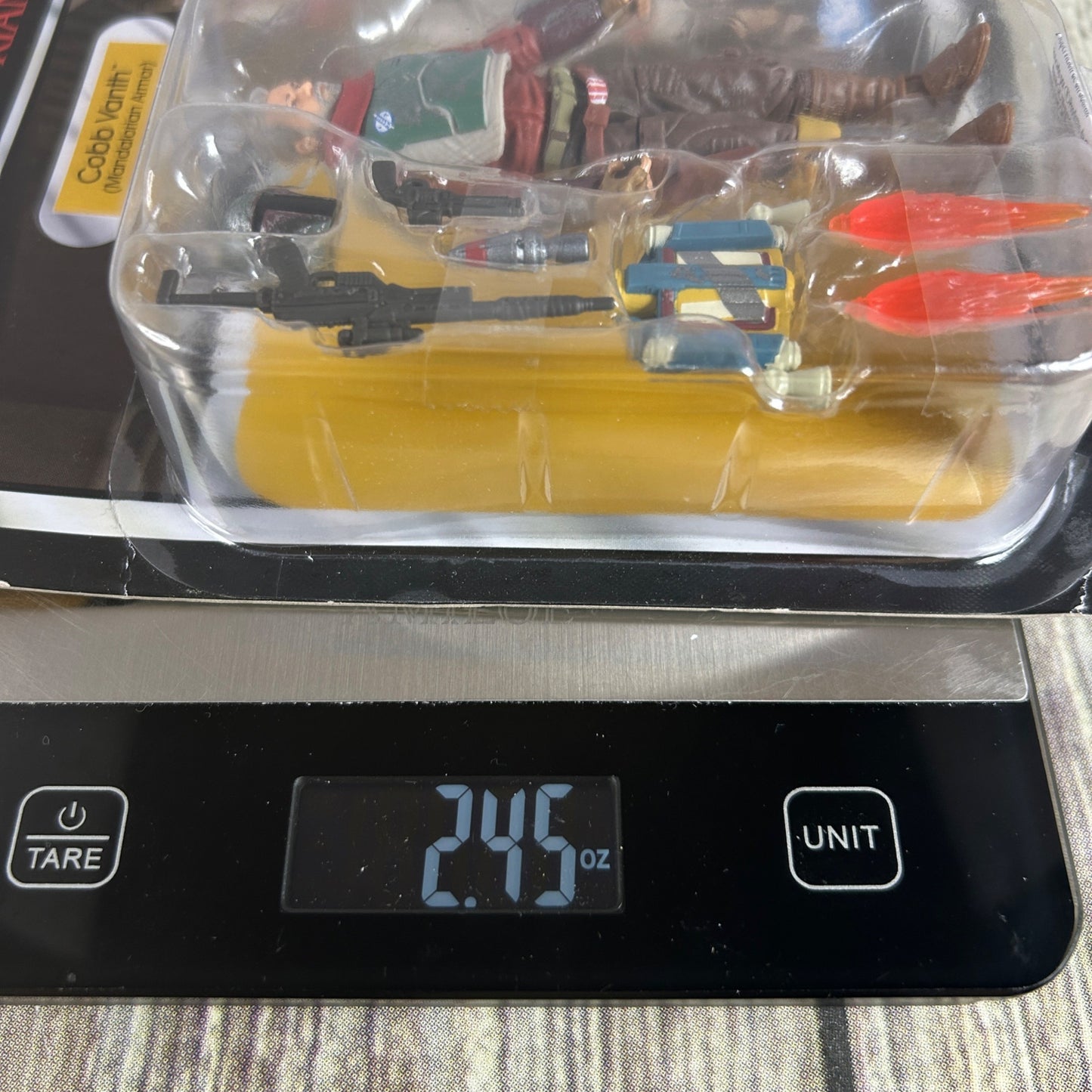 Star Wars The Mandalorian Cobb Vanth Action Figure 4+ By Kenner