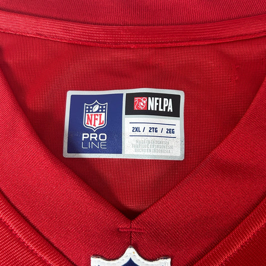 San Francisco 49ers NFL Pro Line 2XL Red Jersey