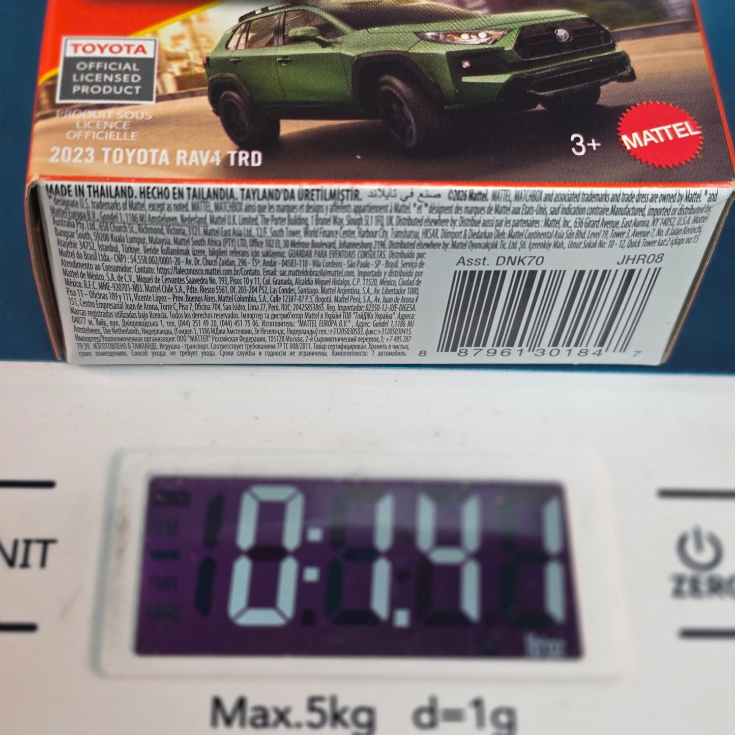 Matchbox 2025 2023 Toyota RAV4 TRD Green 30/125 Sealed PowerGrab Licensed