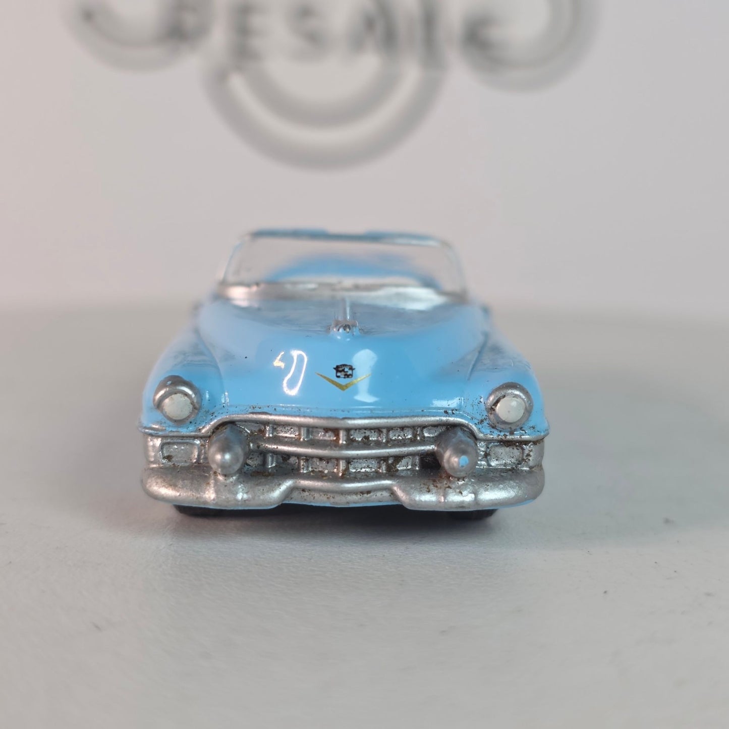 Blue 1953 Cadillac Convertible Eldorado High Speed Rare Vintage