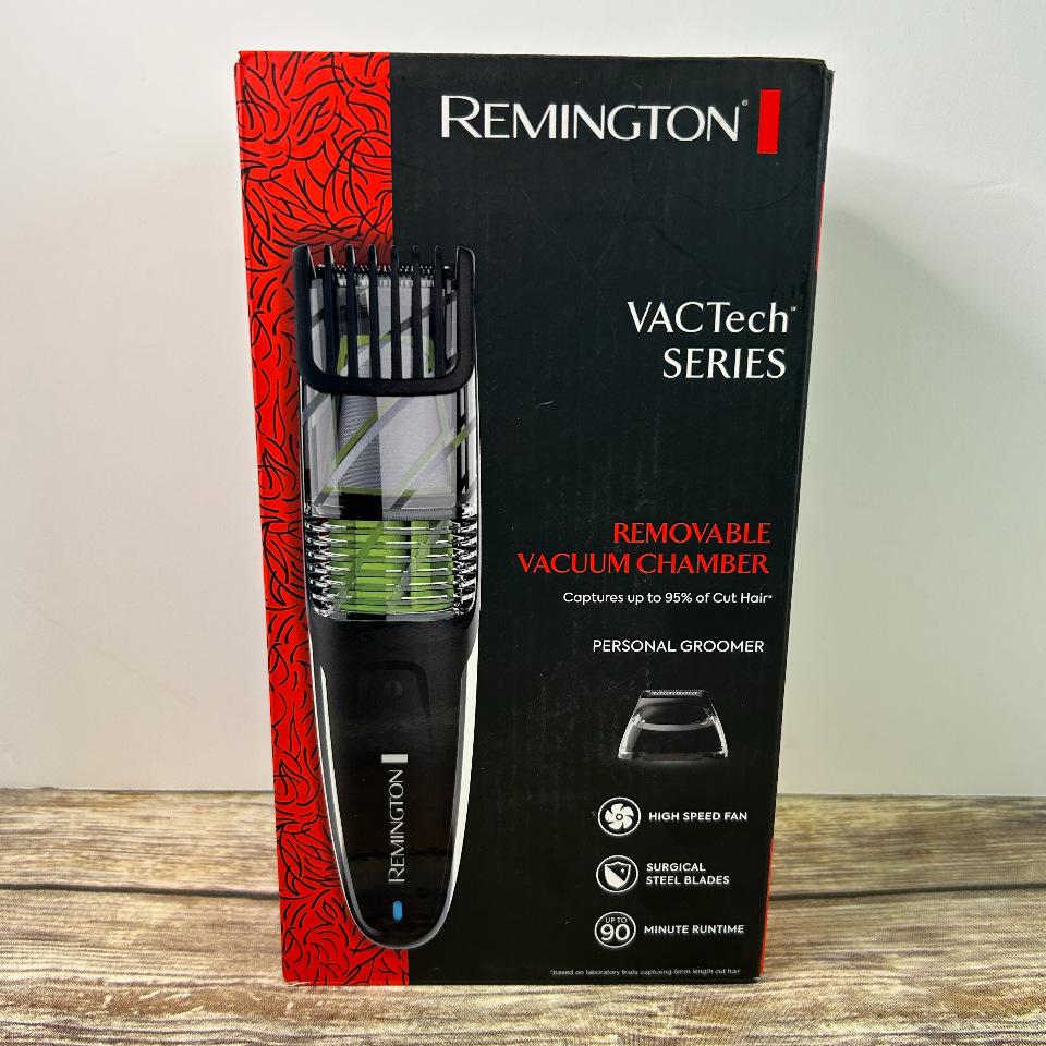 Remington VacTech Vacuum Beard and Stubble Trimmer Shaver