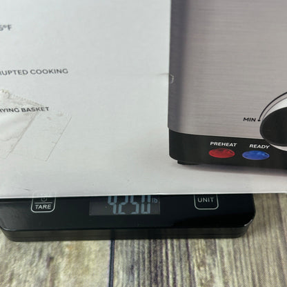 Cooks Stainless Steel Deep Fryer 1.5L With Adjustable Temperature Control & Odor Filter