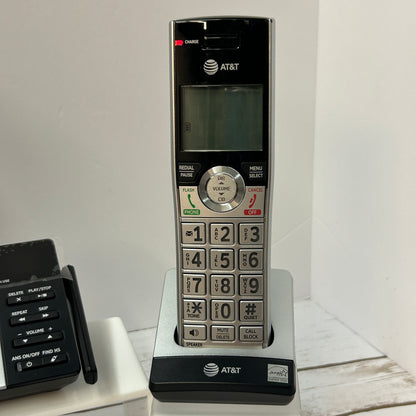 AT&T 3 Handset Answering System Caller ID Cordless Phone CL82307