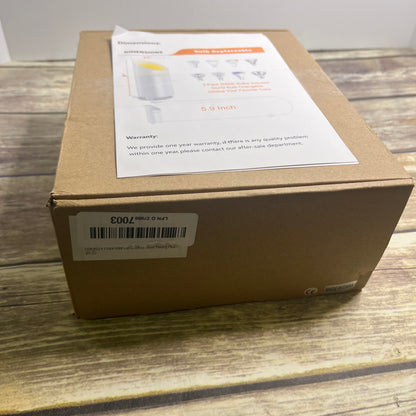 LINQELLY 2 Pack Floor Can Light Indoor  3000K Blubs Included