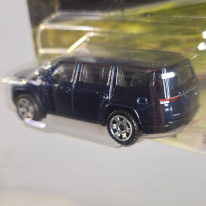 Matchbox 2022 Jeep Wagoneer Die-Cast Model 125/125 Mattel Blue Metallic Collectible Toy