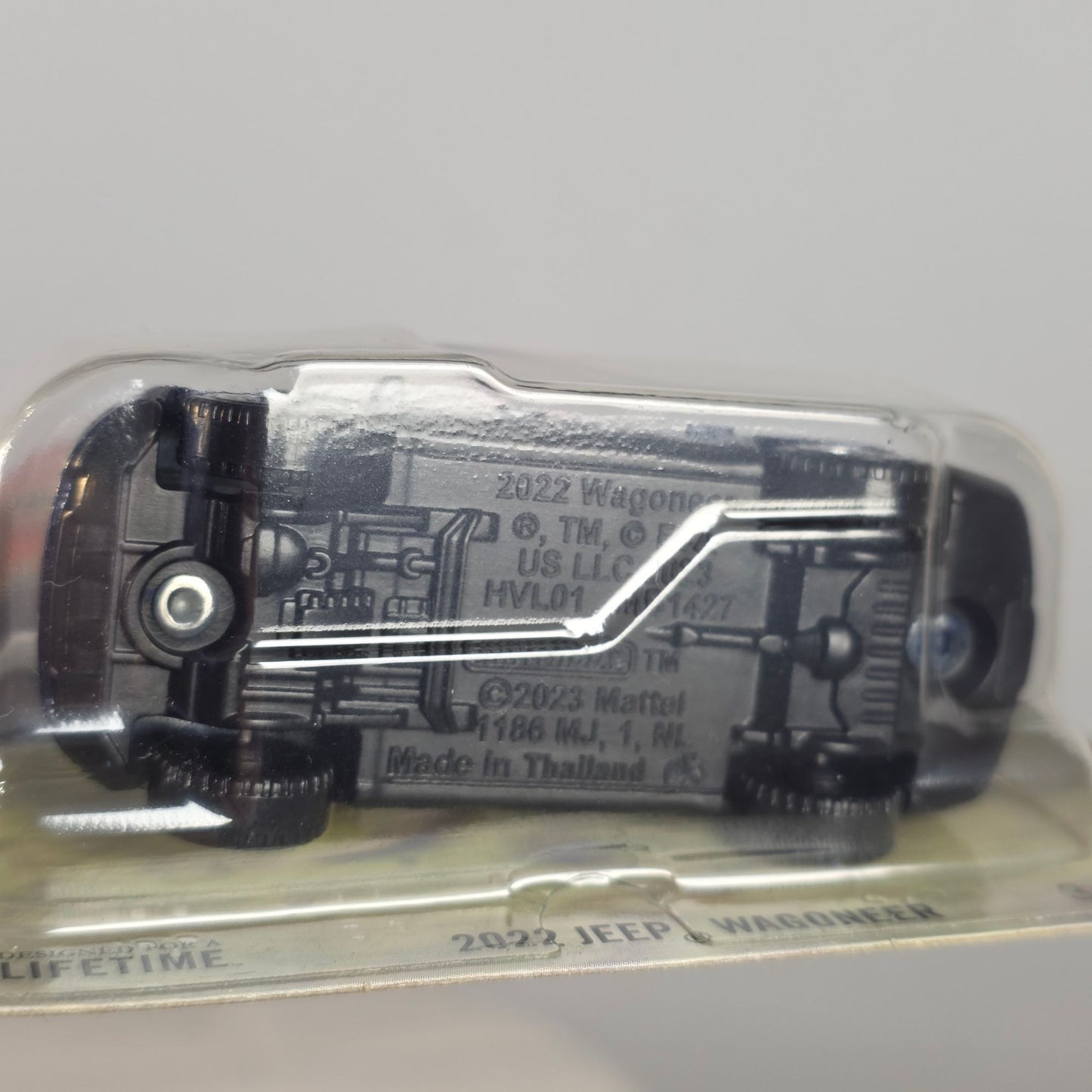 Matchbox 2022 Jeep Wagoneer Die-Cast Model 125/125 Mattel Blue Metallic Collectible Toy