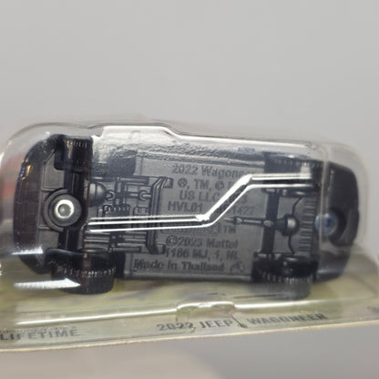 Matchbox 2022 Jeep Wagoneer Die-Cast Model 125/125 Mattel Blue Metallic Collectible Toy