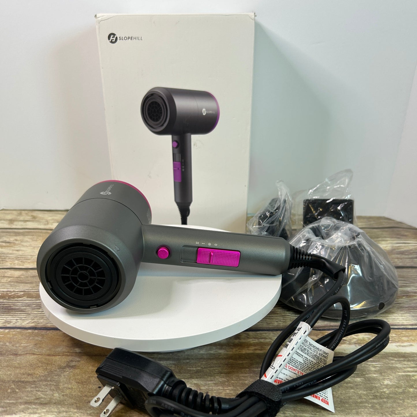 Hair Dryer, Slopehill (Safety Upgraded) 1800W Professional Ionic Hairdryer for Hair Care