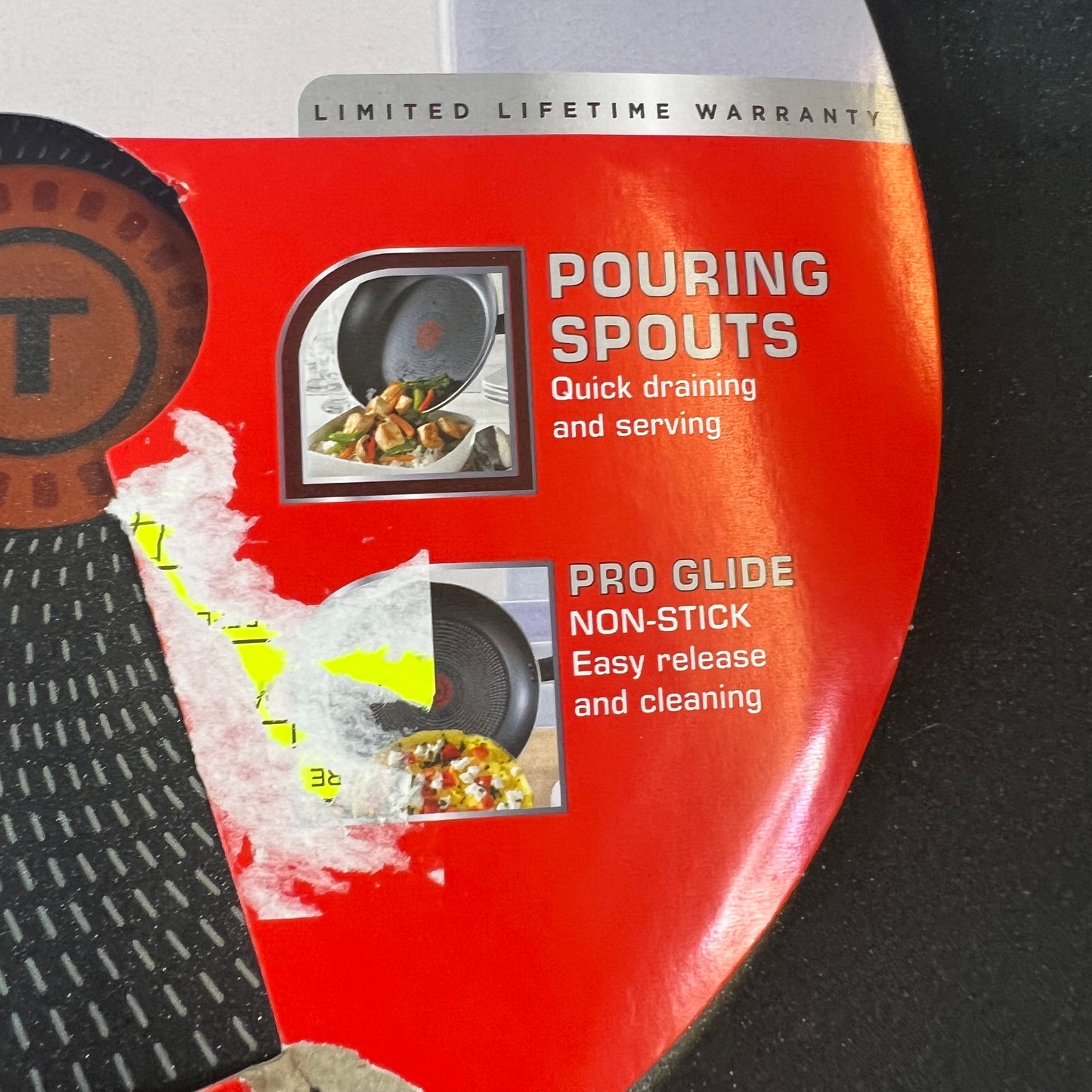 New T-fal Initiatives Heat Mastery Skillet Cooking Pan 12 inch