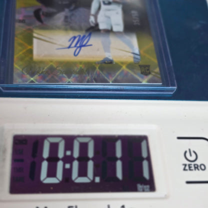 2024 Panini Prestige #337 Mike Sainristil RC rookie Xtra Points Gold Auto 35 /50