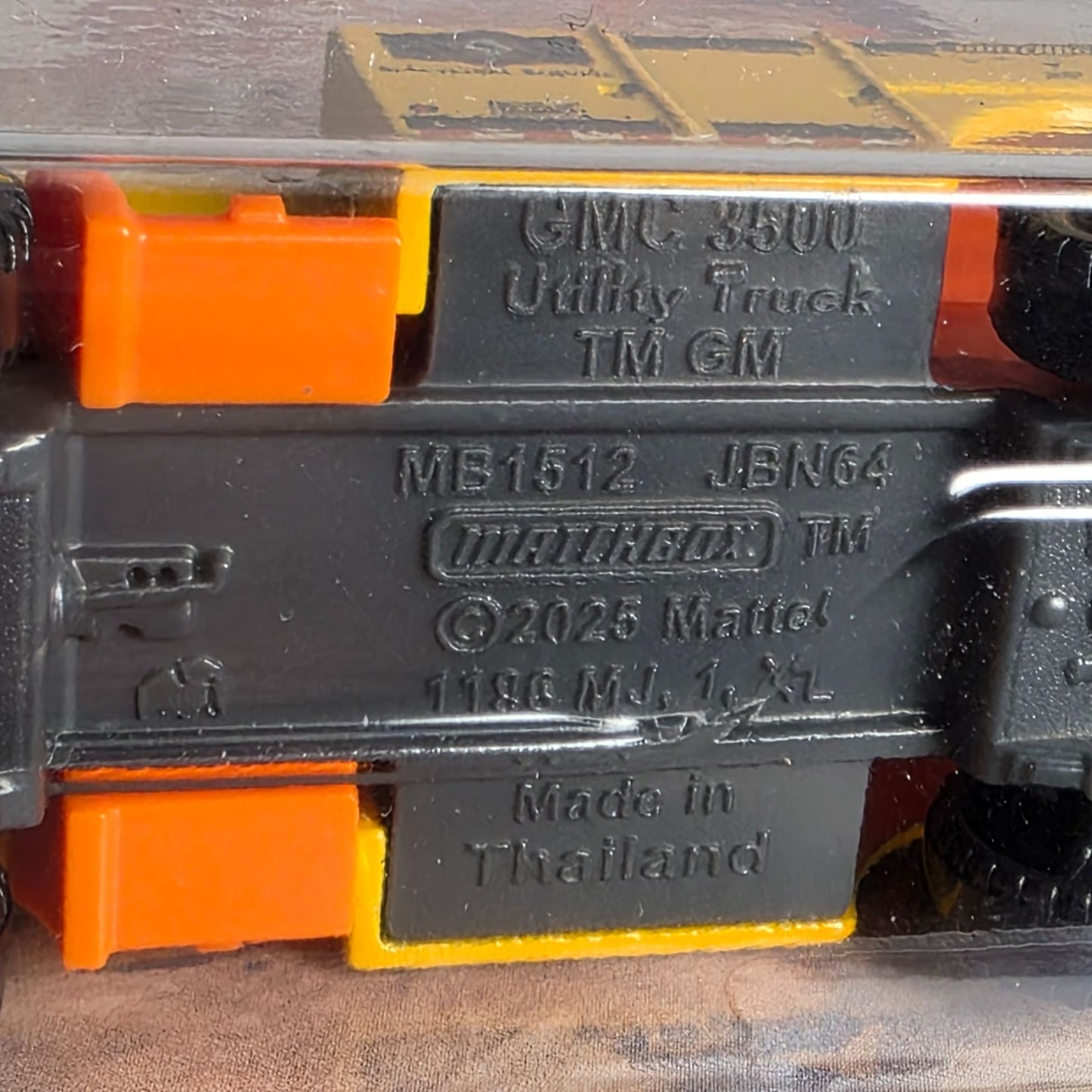 Matchbox 2023 GMC 3500 Utility Truck 47/125 Die-Cast Model