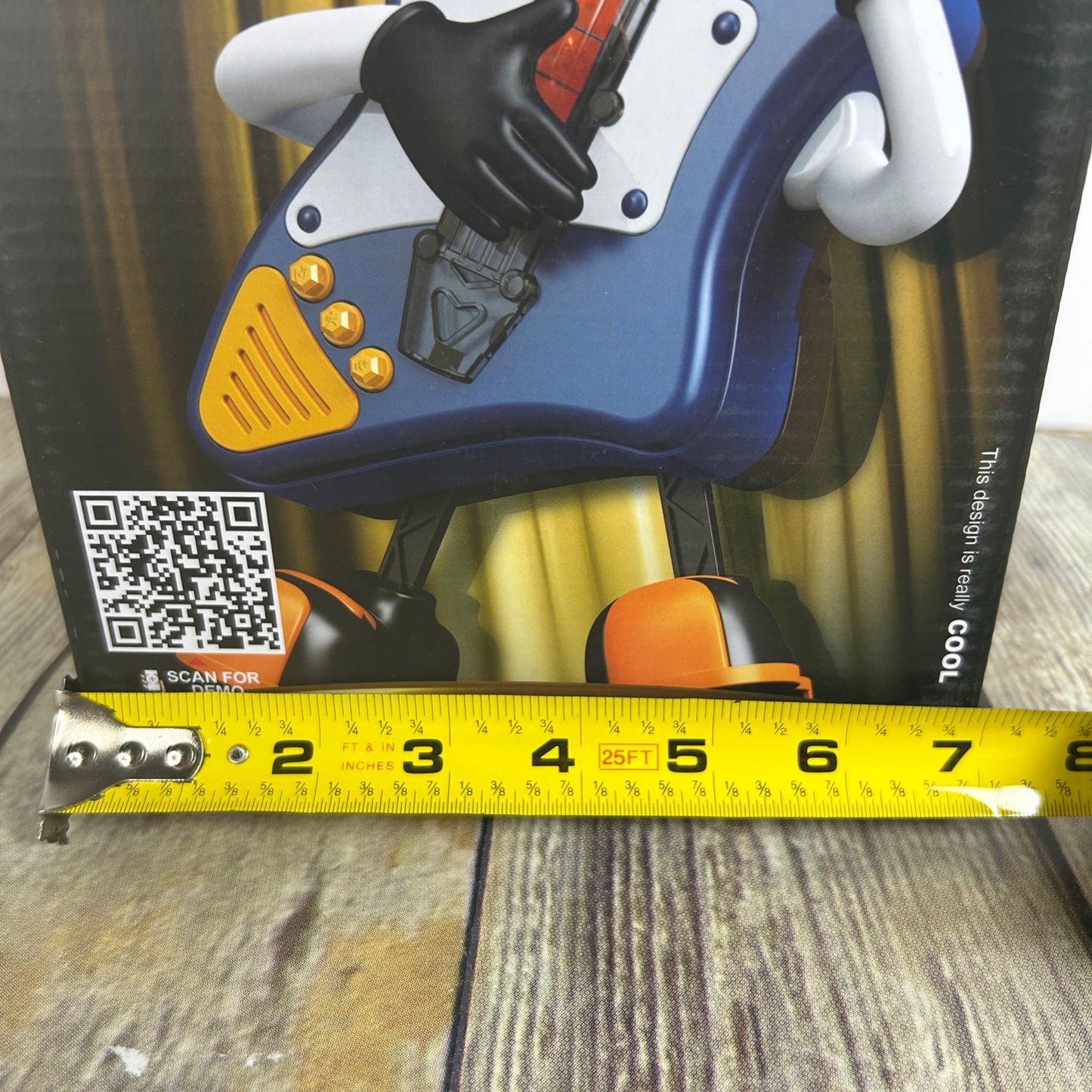 Mr. Rock Interactive Guitar Robot Toy With Music Lights & Multi-Function Play For Kids