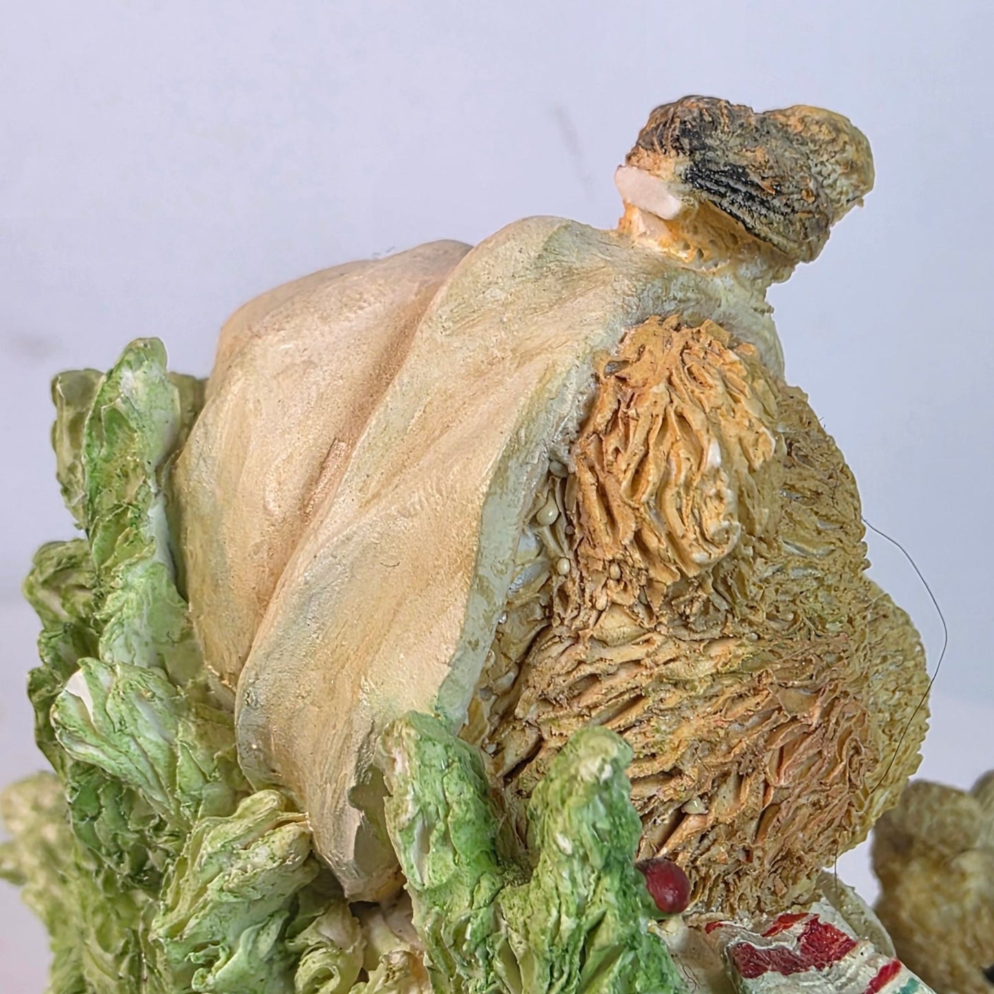 Cherished Teddies Figurine "Charlie" With Bunny & Holiday Decor