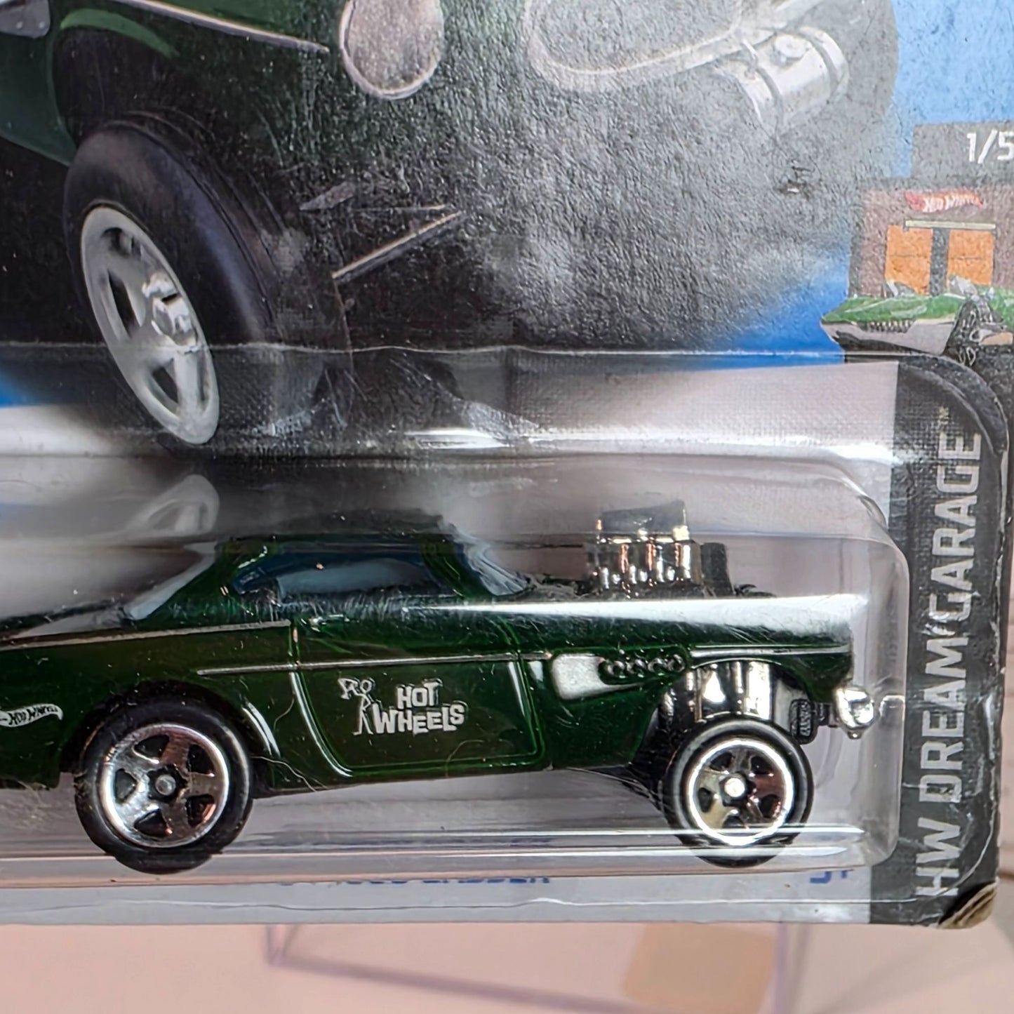 Hot Wheels Volvo P1800 Gasser 2023 HW Dream Garage Toy Car 1/250 Green Legends Tour Winner