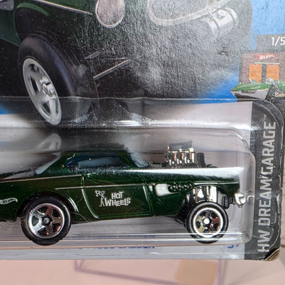 Hot Wheels Volvo P1800 Gasser 2023 HW Dream Garage Toy Car 1/250 Green Legends Tour Winner
