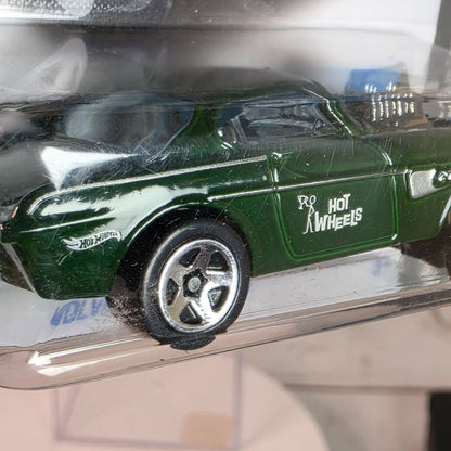 Hot Wheels Volvo P1800 Gasser 2023 HW Dream Garage Toy Car 1/250 Green Legends Tour Winner