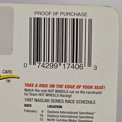 Hot Wheels Pro Racing Bobby Hamilton 1997 Die-Cast Car 1:64 Scale Superspeedway Edition Limited Edition