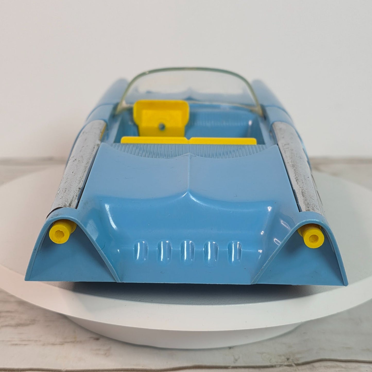 Vintage 1950s Mattel Friction Futuristic Light Blue Dream Car