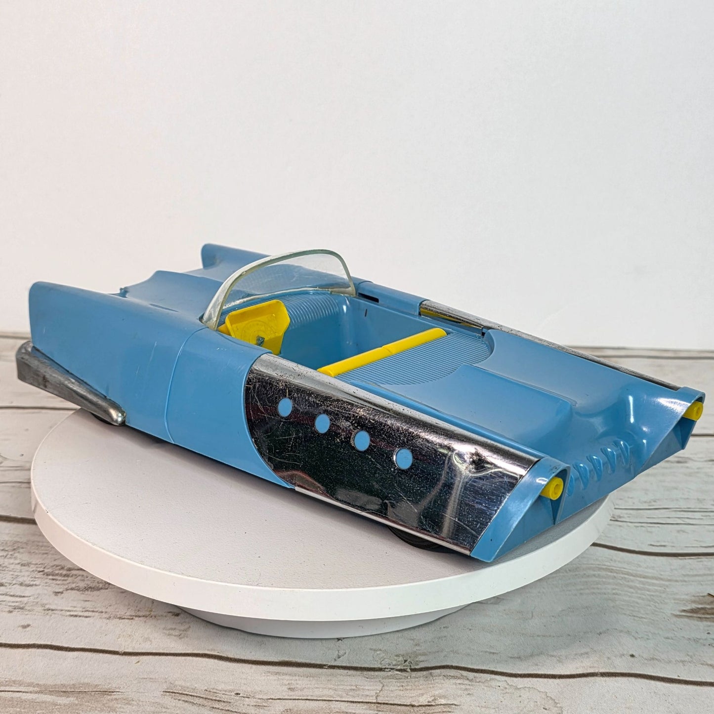 Vintage 1950s Mattel Friction Futuristic Light Blue Dream Car