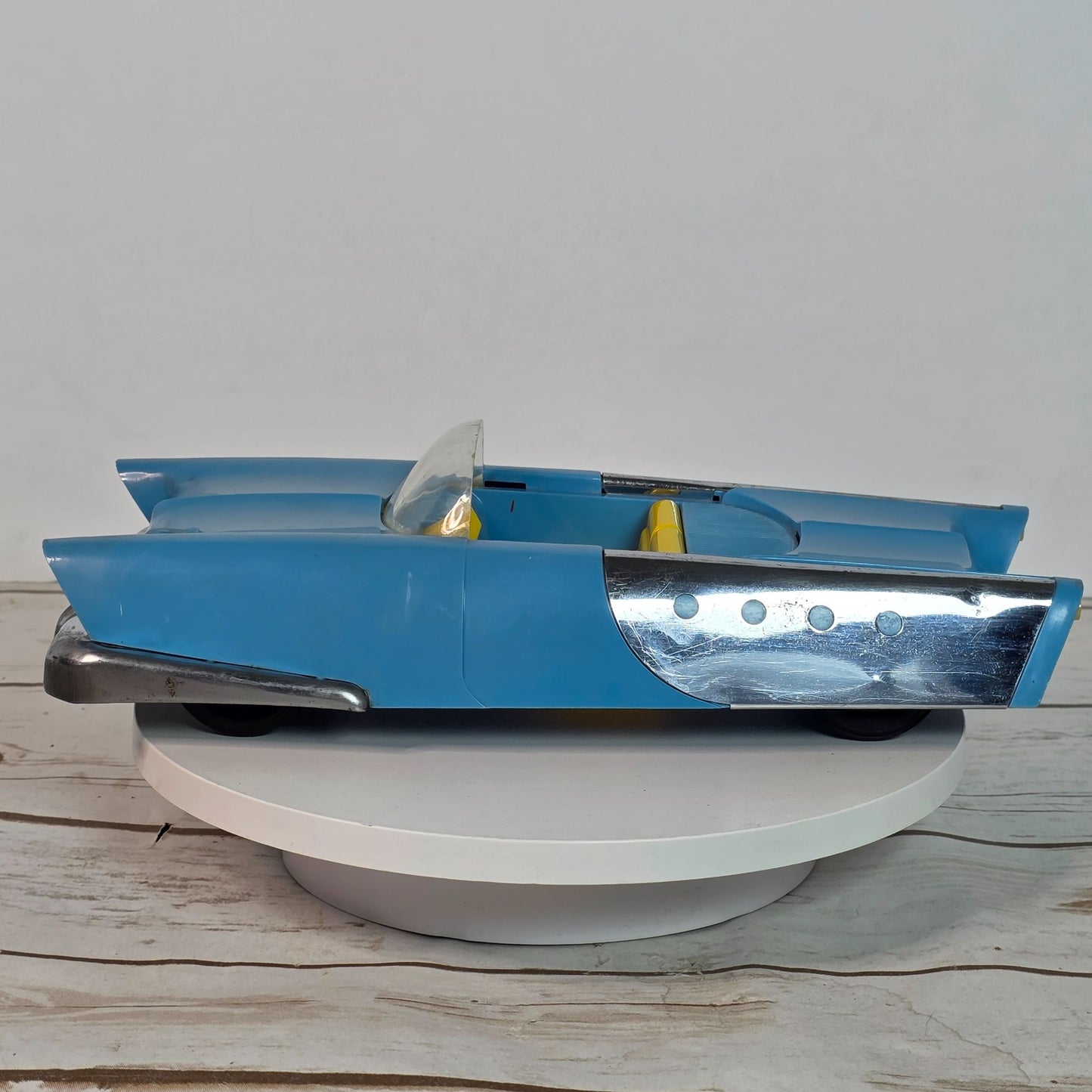 Vintage 1950s Mattel Friction Futuristic Light Blue Dream Car