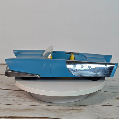 Vintage 1950s Mattel Friction Futuristic Light Blue Dream Car