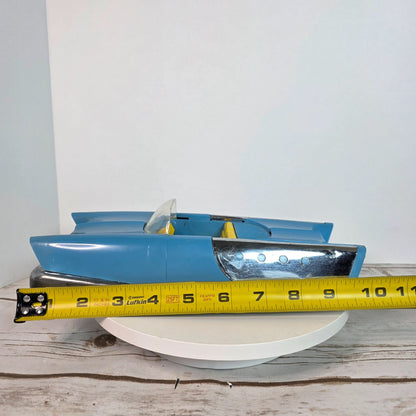 Vintage 1950s Mattel Friction Futuristic Light Blue Dream Car