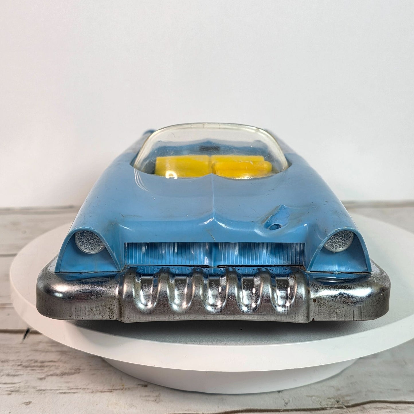 Vintage 1950s Mattel Friction Futuristic Light Blue Dream Car