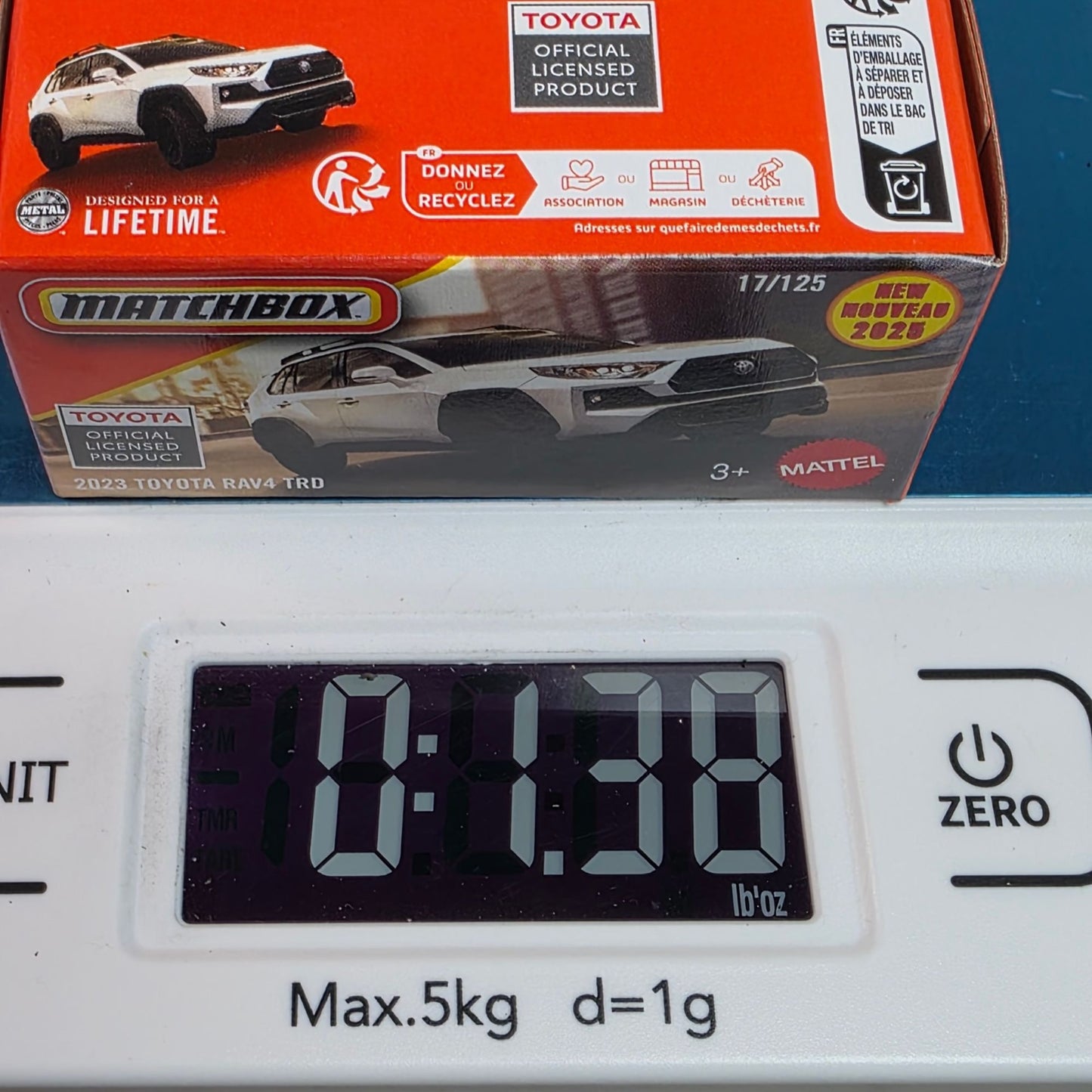 2023 Matchbox Toyota RAV4 TRD Power Grab