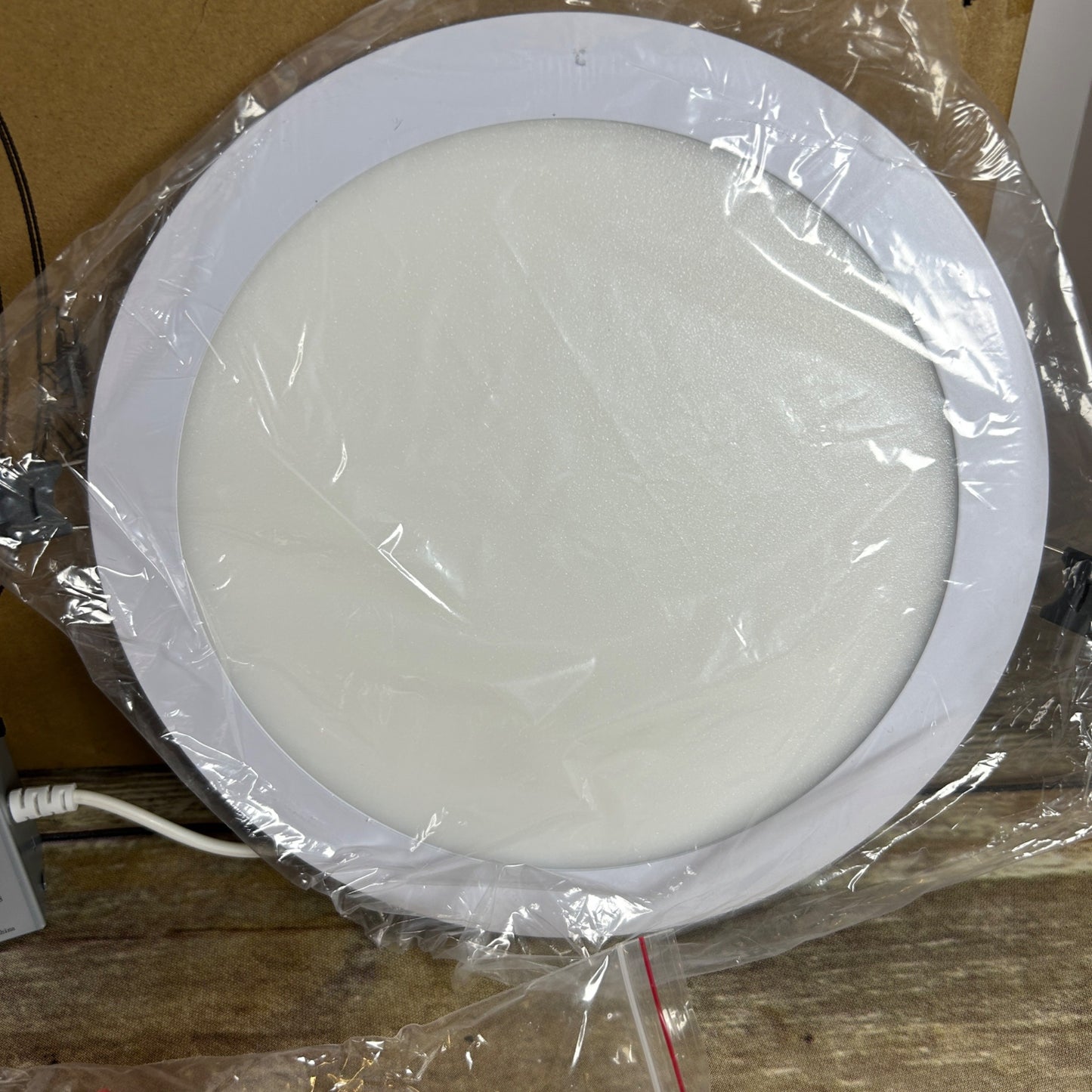 6 Pack 8 Inch Slim LED Recessed Lighting 3000K/4500K/6000K Selectable Dimmable Panel Light With Junction Box 1800LM Canless Downlight