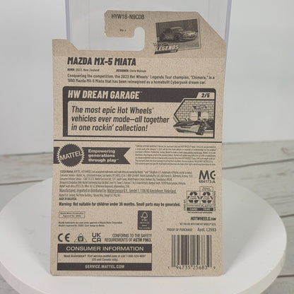 Hot Wheels Mazda MX-5 Miata 1/250 HW Dream Garage Legends Tour Winner Limited Edition New For 2025 3+