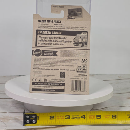 Hot Wheels Mazda MX-5 Miata 1/250 HW Dream Garage Legends Tour Winner Limited Edition New For 2025 3+